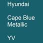 Preview: Hyundai, Cape Blue Metallic, YV.